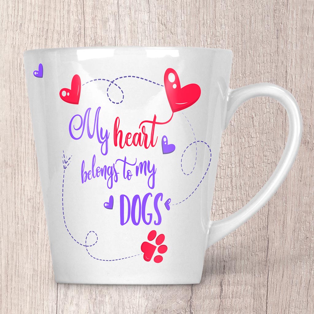 My Heart Belongs To ___ Latte Mugs