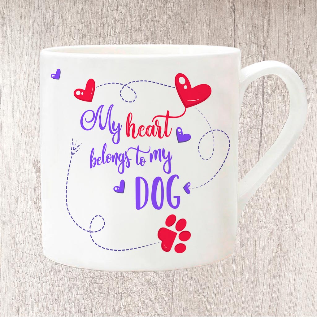 My Heart Belongs To ___ China Mugs