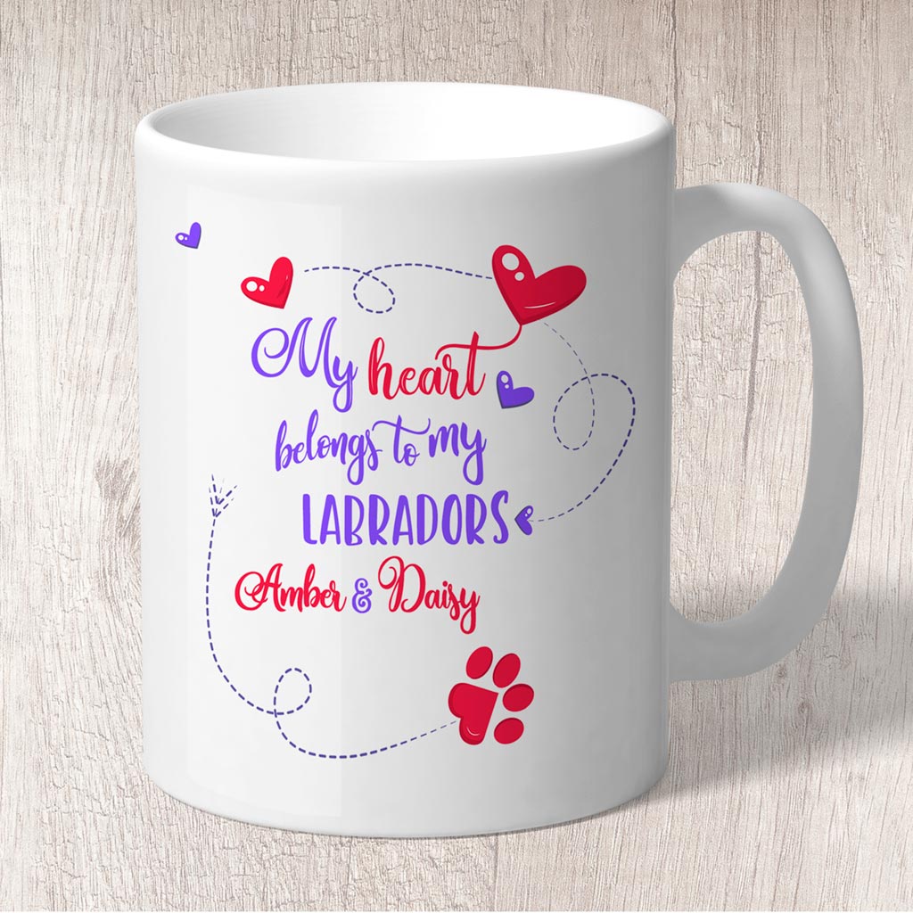 My Heart Belongs To ___ Mugs