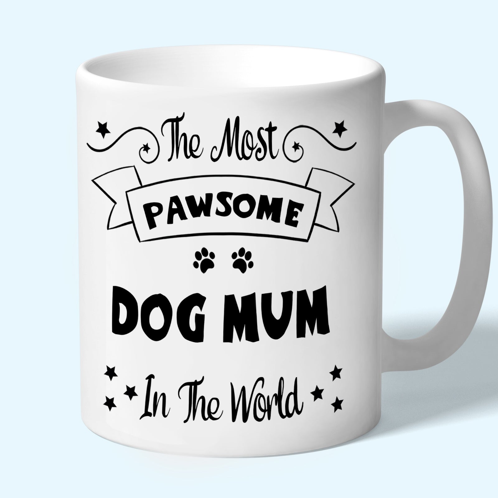 dog mum mug pawsome