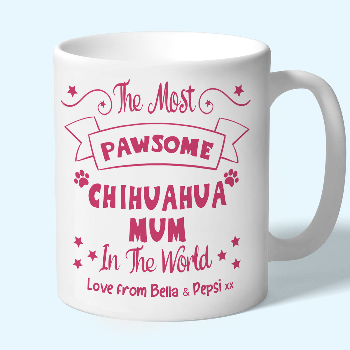 Personalised Chihuahua Mum Mug