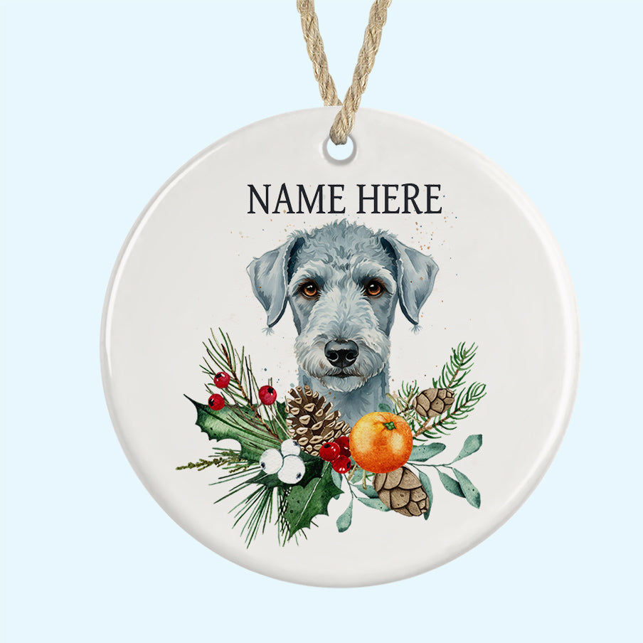 Personalised Ceramic Christmas Tree Ornament