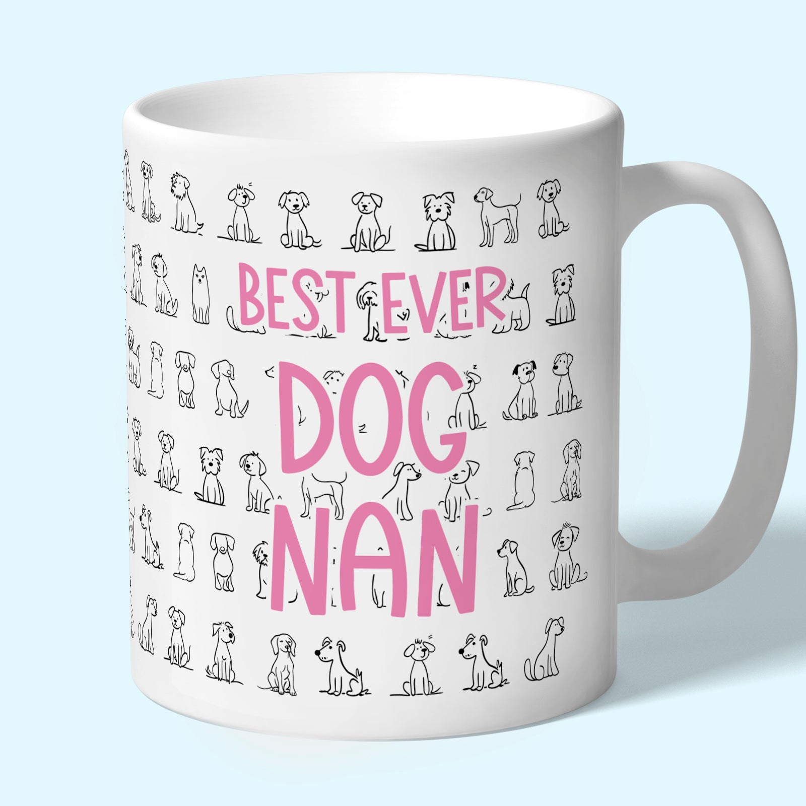 Best Ever Dog Nan Mug