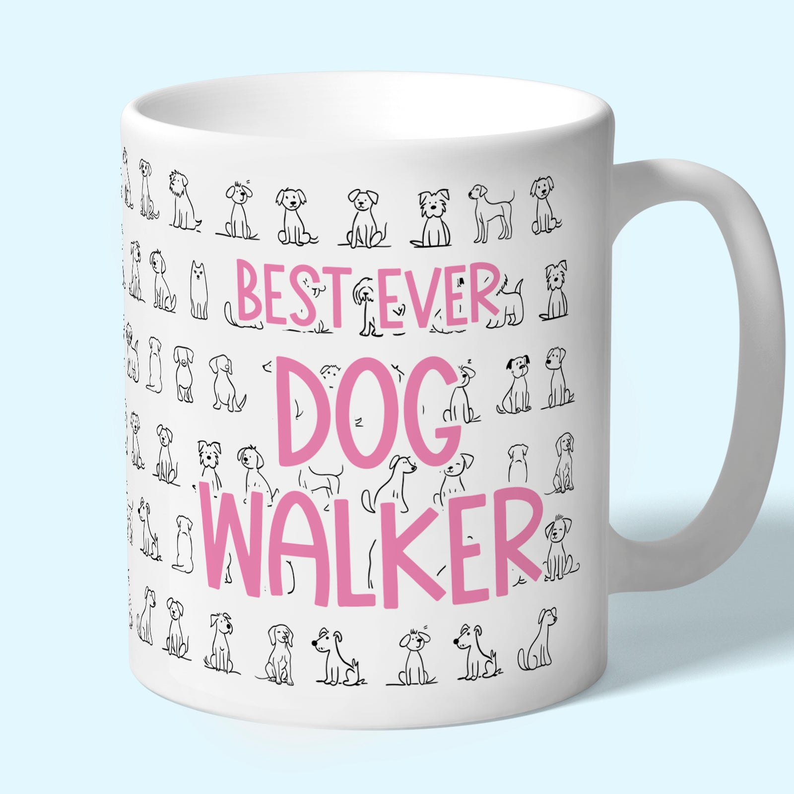 Best Ever Dog Walker Mug