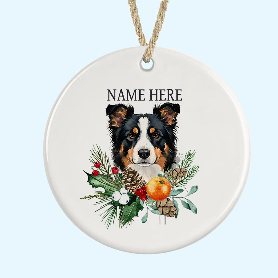 Personalised Ceramic Christmas Tree Ornament