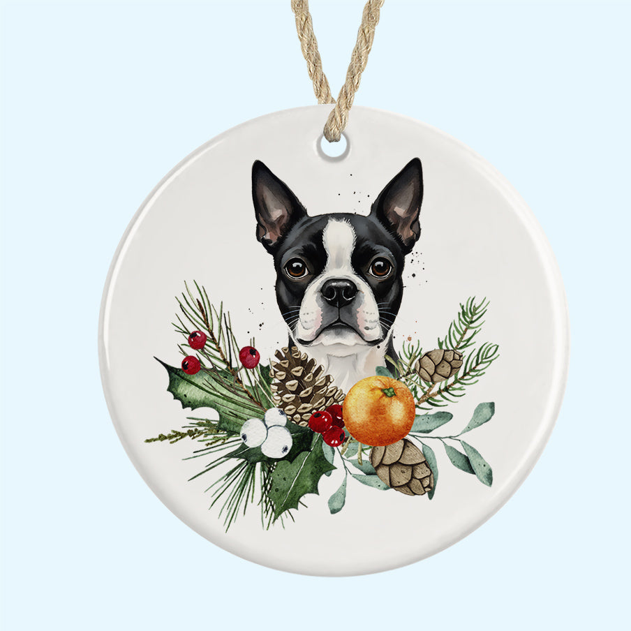 Ceramic Christmas Tree Ornament