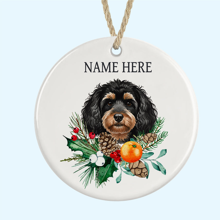 Personalised Ceramic Christmas Tree Ornament