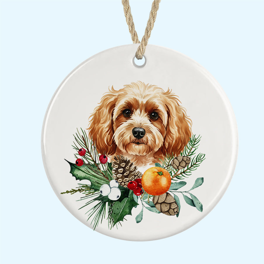 Ceramic Christmas Tree Ornament