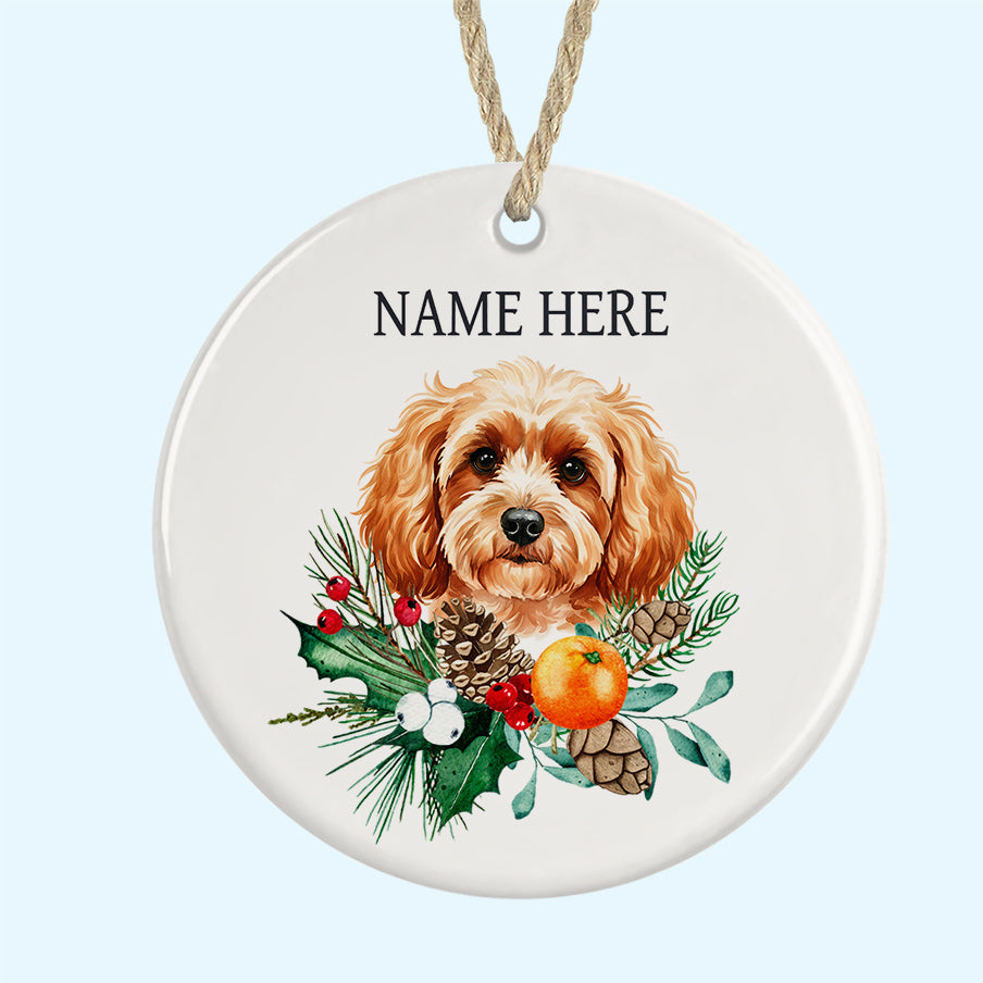 Personalised Ceramic Christmas Tree Ornament