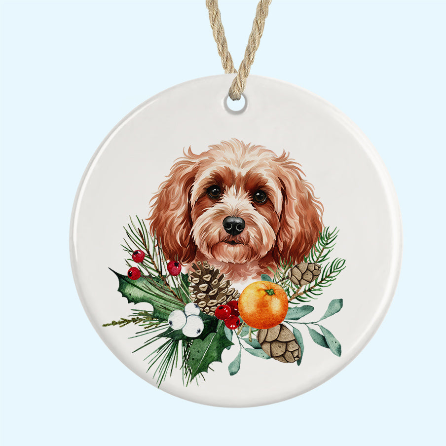 Ceramic Christmas Tree Ornament