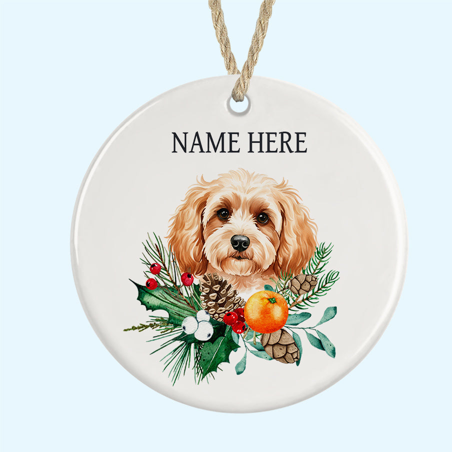 Personalised Ceramic Christmas Tree Ornament