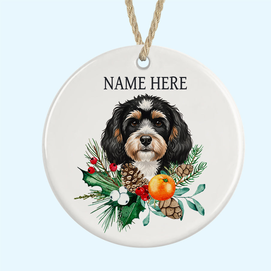 Personalised Ceramic Christmas Tree Ornament