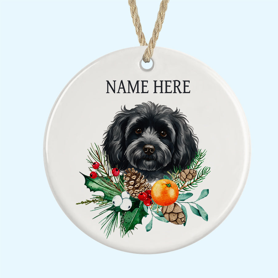 Personalised Ceramic Christmas Tree Ornament