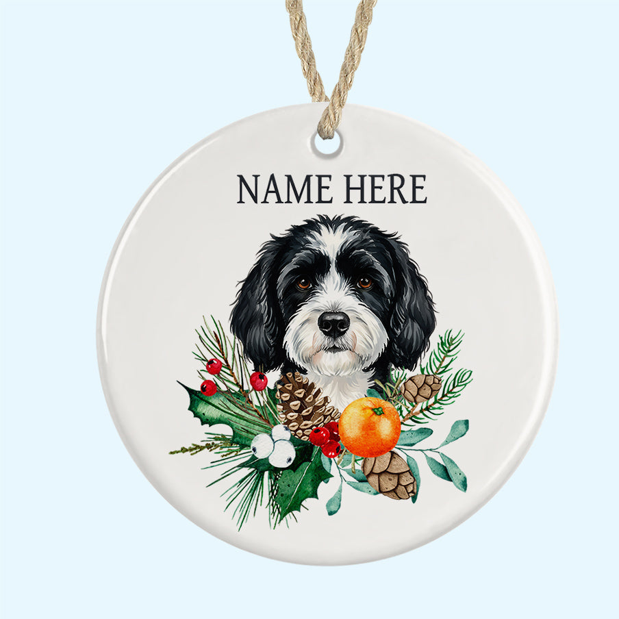 Personalised Ceramic Christmas Tree Ornament