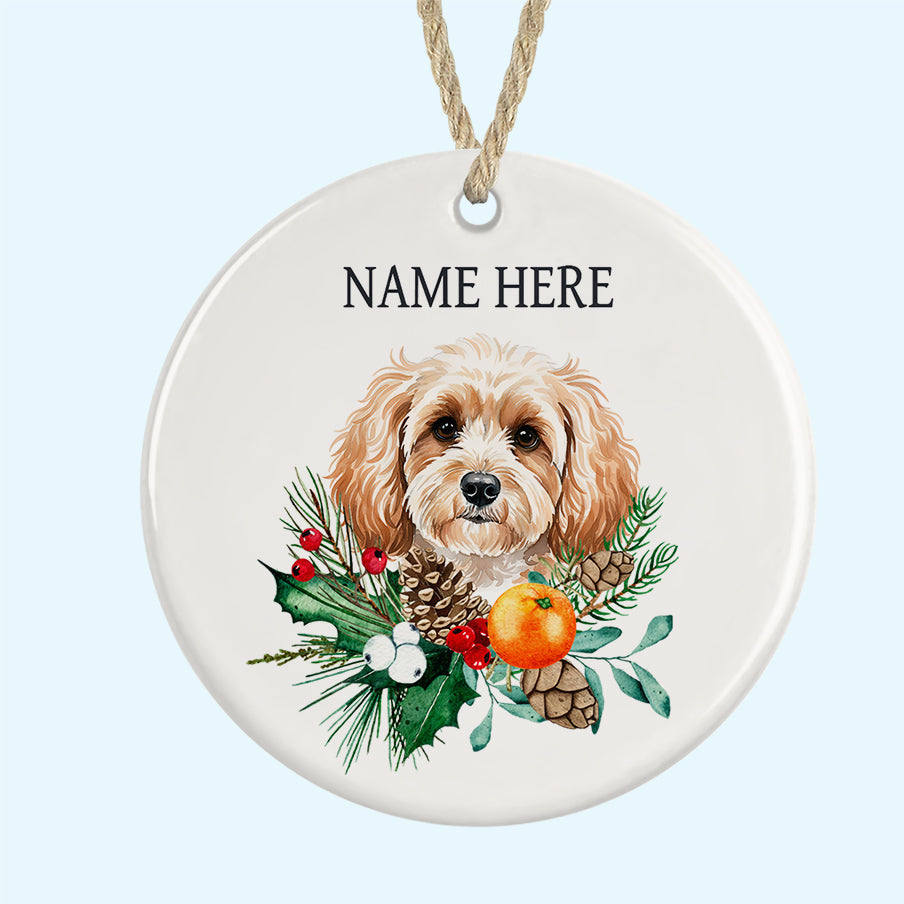 Personalised Ceramic Christmas Tree Ornament
