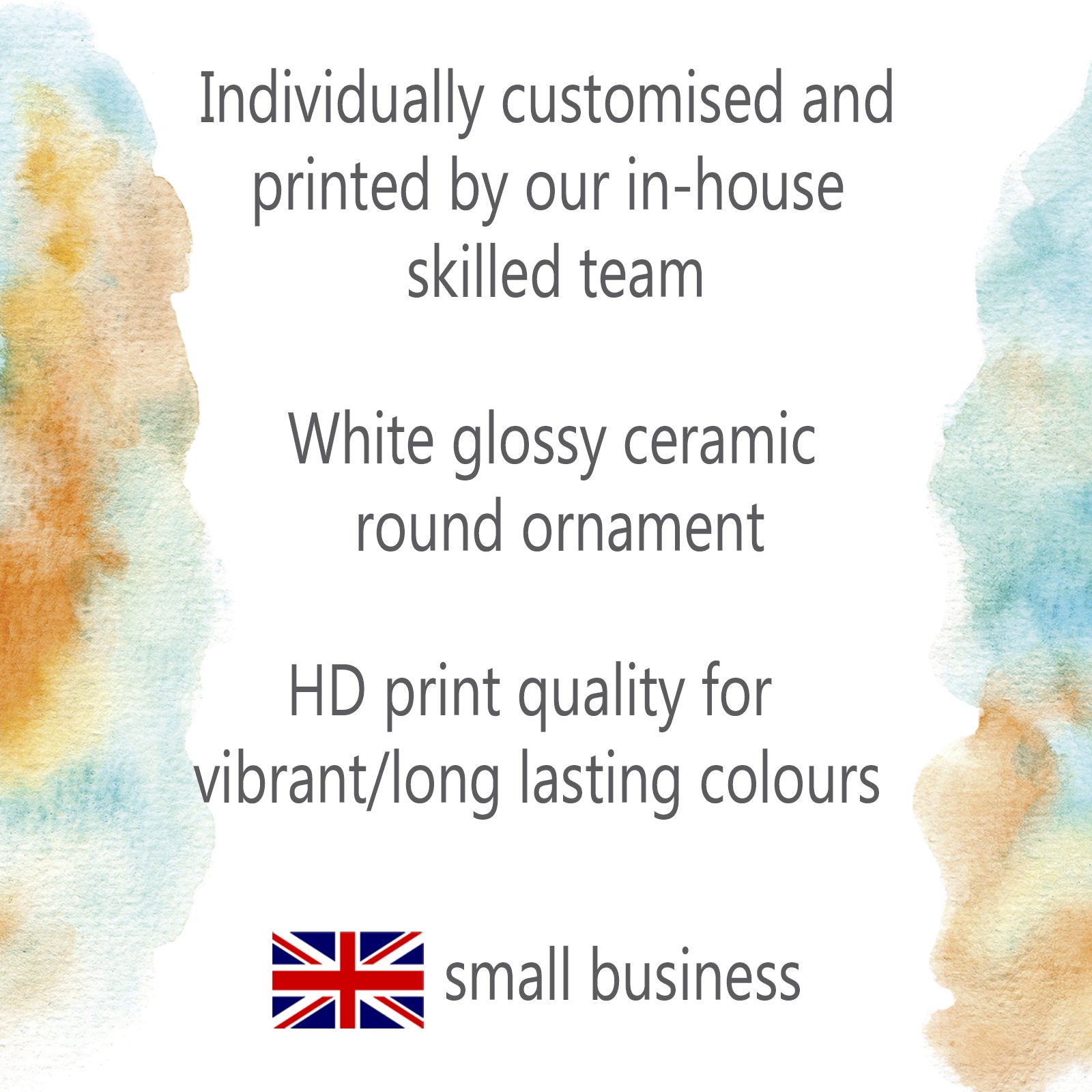 Personalised Ceramic Christmas Tree Ornament