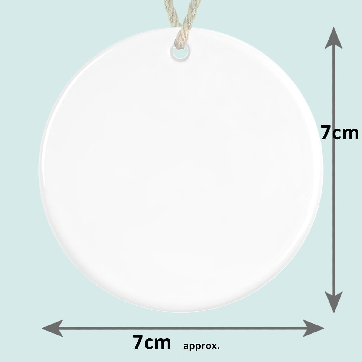 Ceramic Christmas Tree Ornament