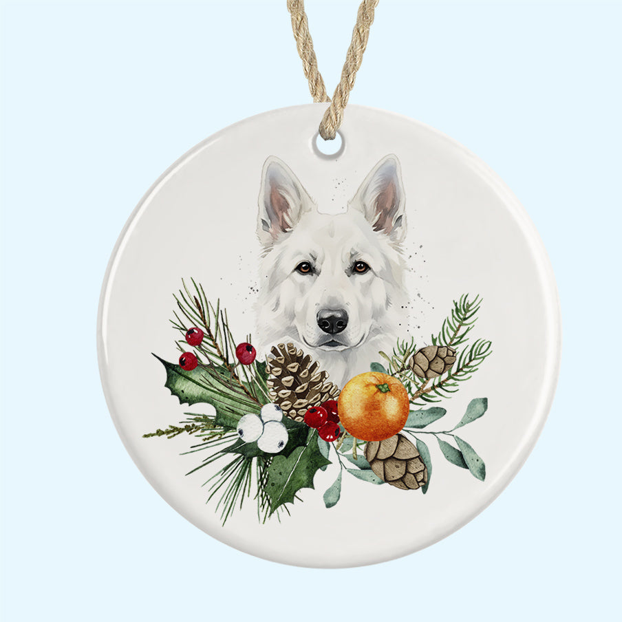 Ceramic Christmas Tree Ornament