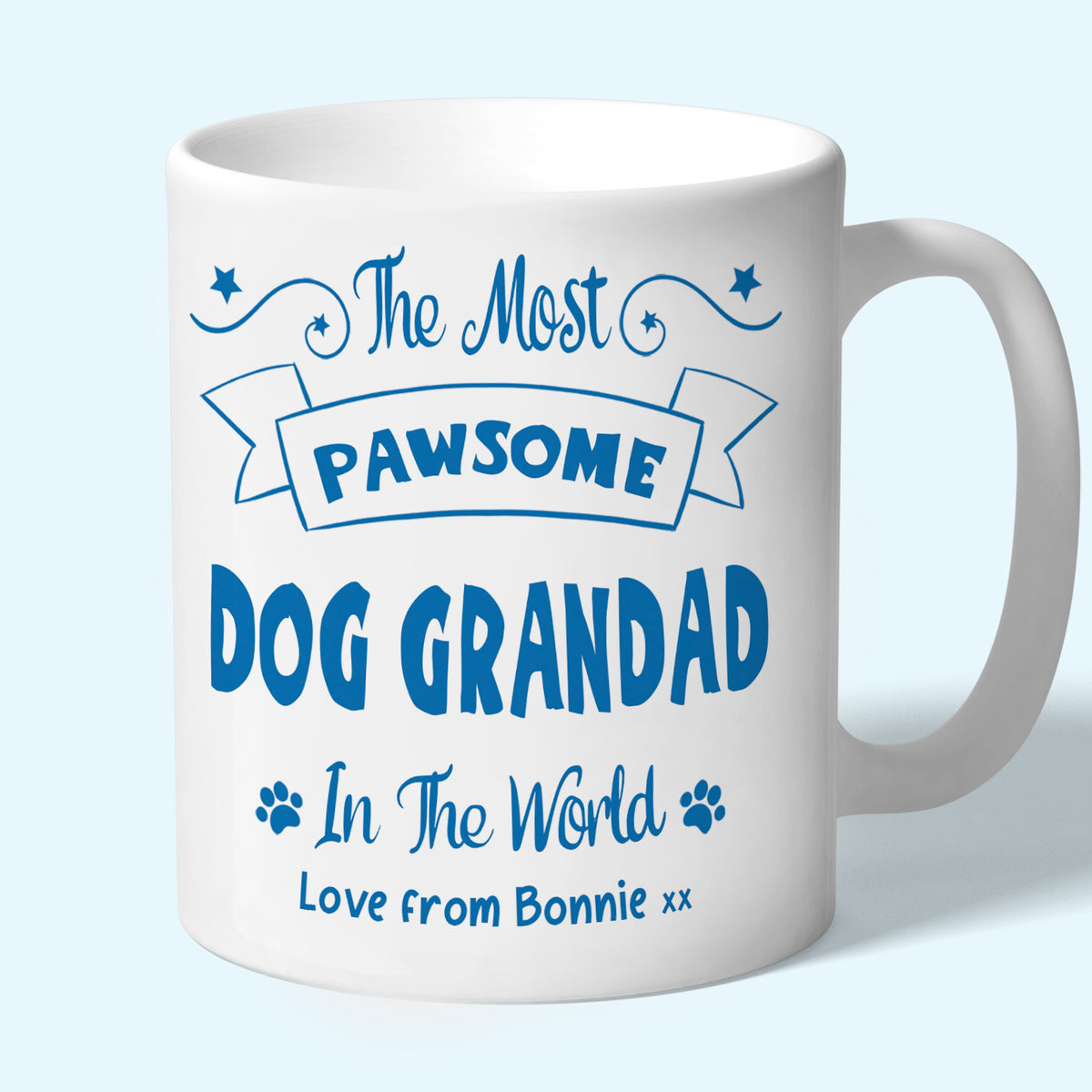 Personalised Dog Grandad Mug - Pawsome
