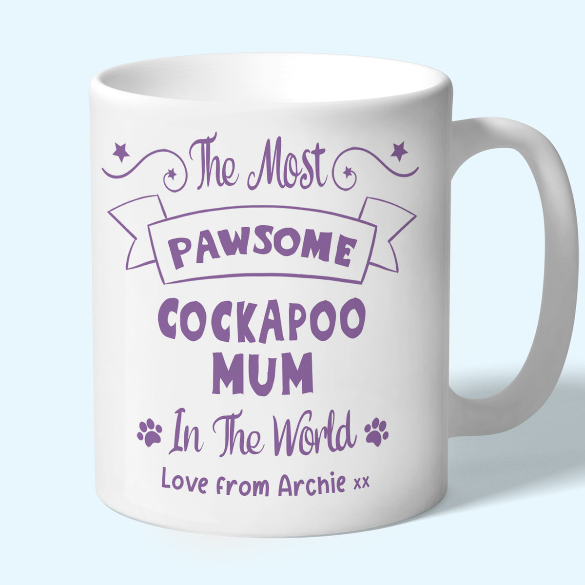 Personalised Cockapoo Mum Mug