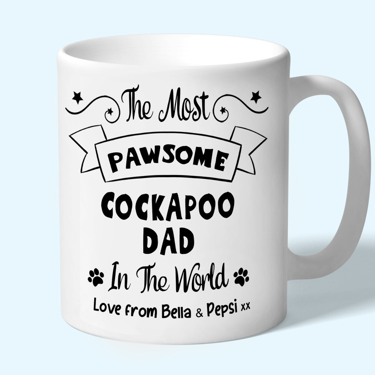 Personalised Cockapoo Dad Mug