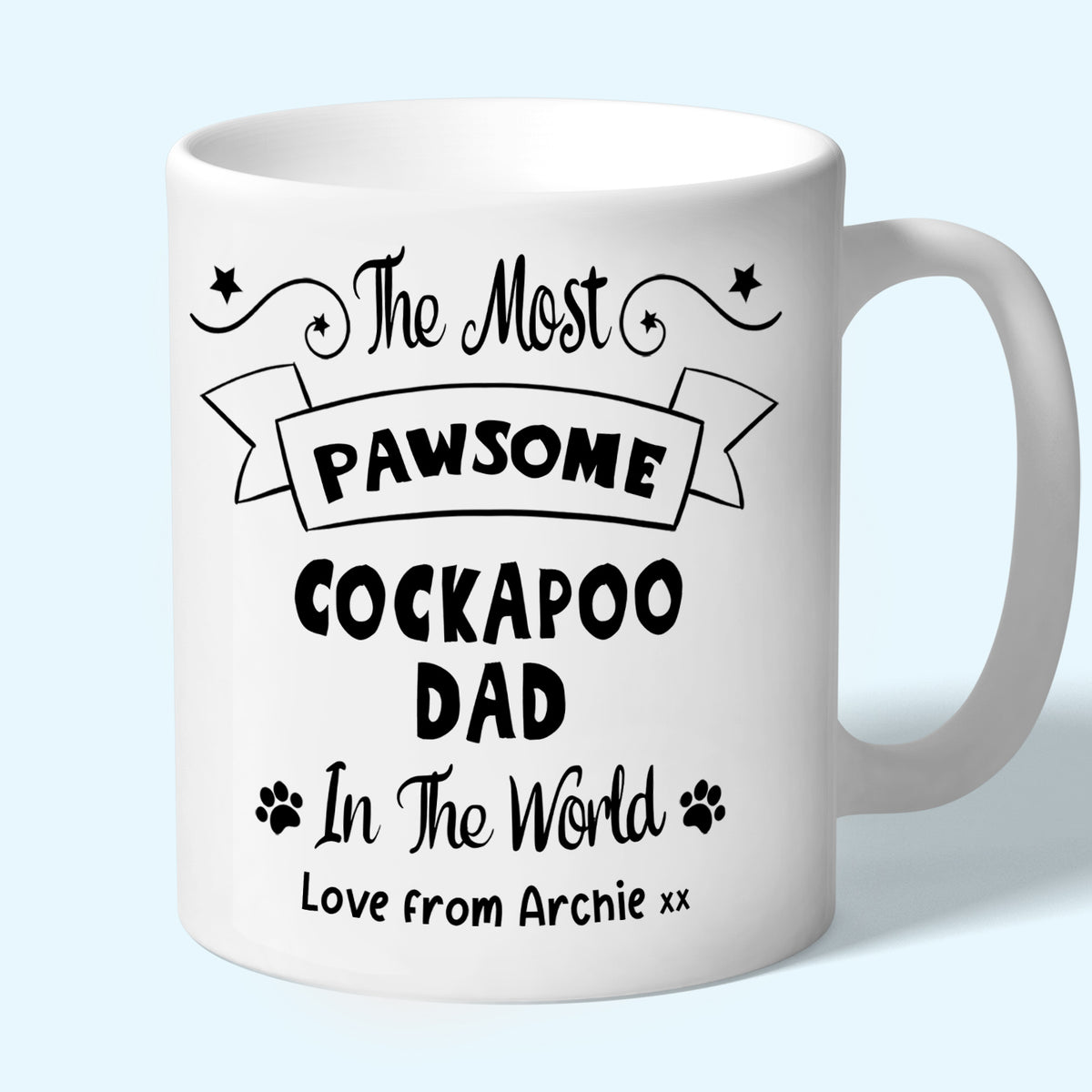 Personalised Cockapoo Dad Mug