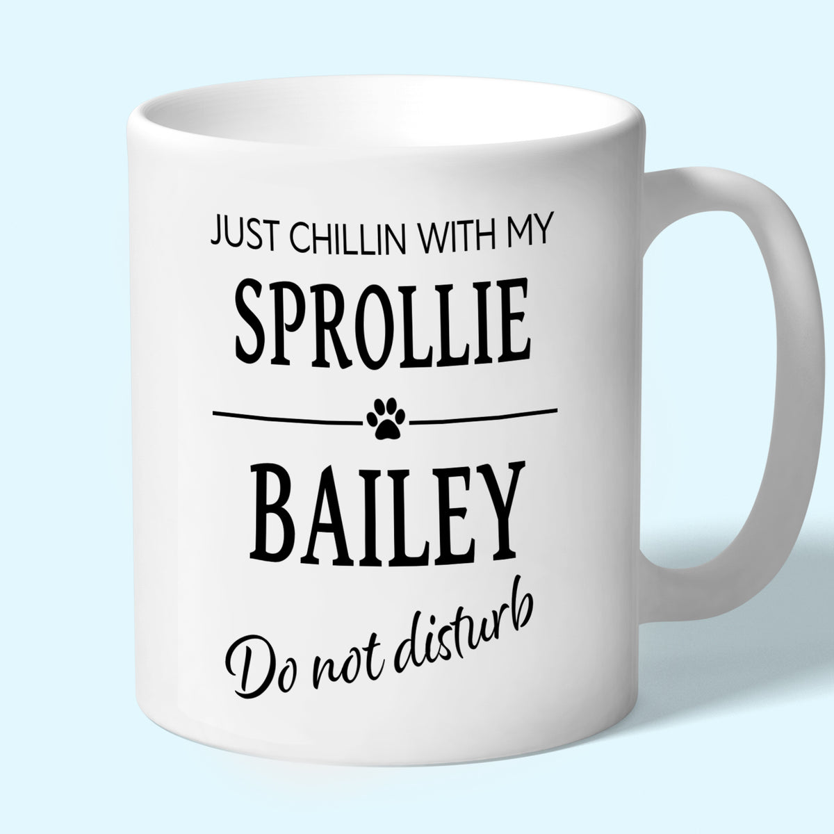 Personalised Sprollie Mug - Just Chillin With My