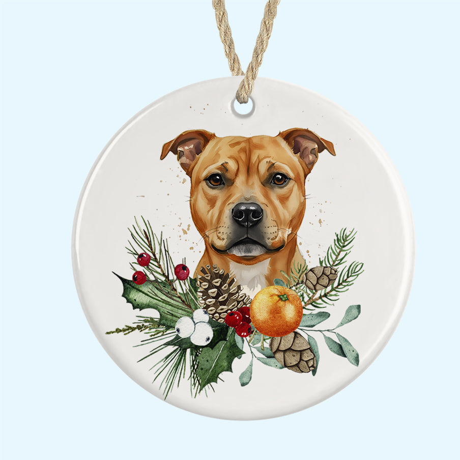 Ceramic Christmas Tree Ornament