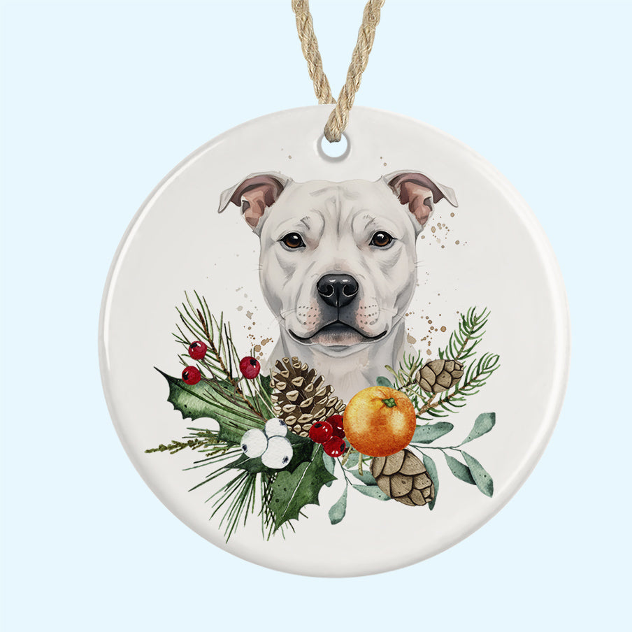 Ceramic Christmas Tree Ornament