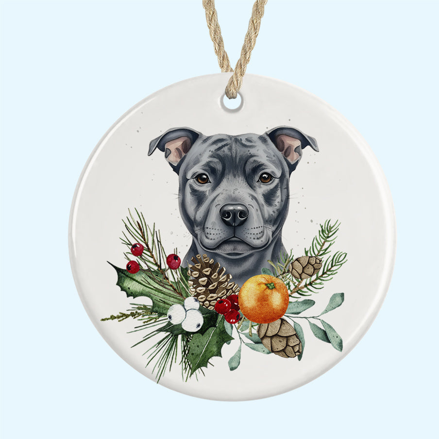 Ceramic Christmas Tree Ornament