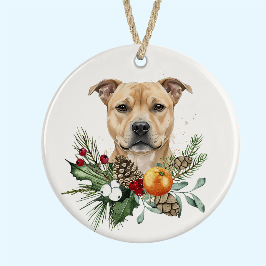 Ceramic Christmas Tree Ornament