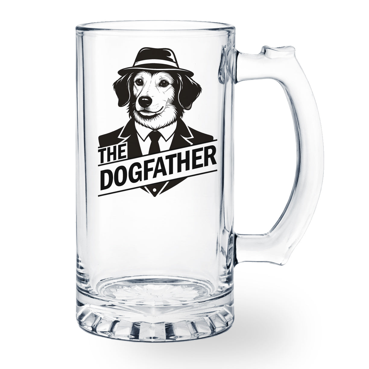 The Dogfather beer glass gift