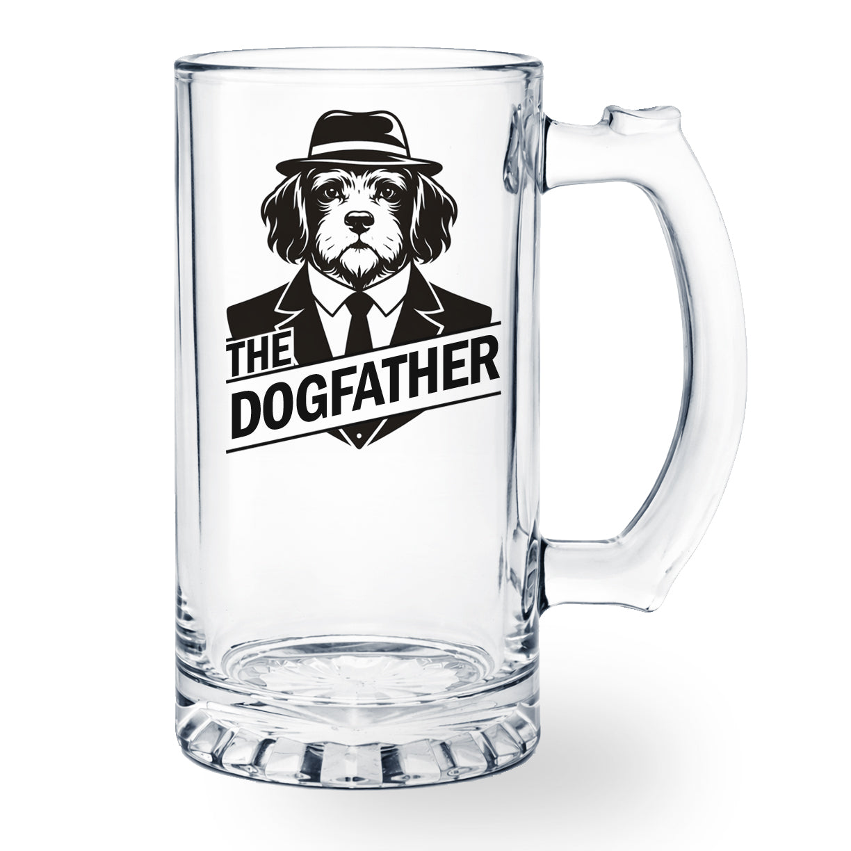 The Dogfather beer glass gift