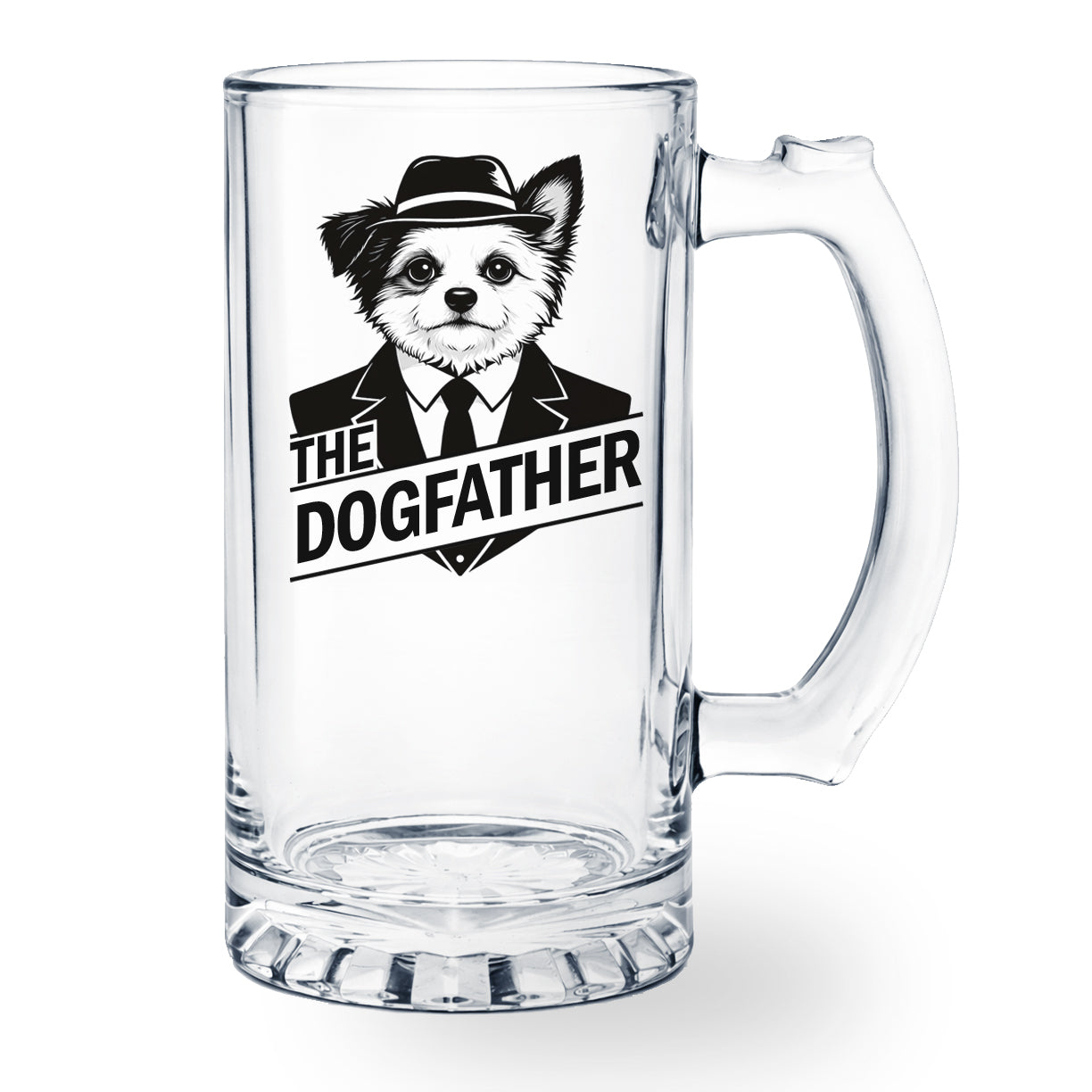 The Dogfather beer glass gift