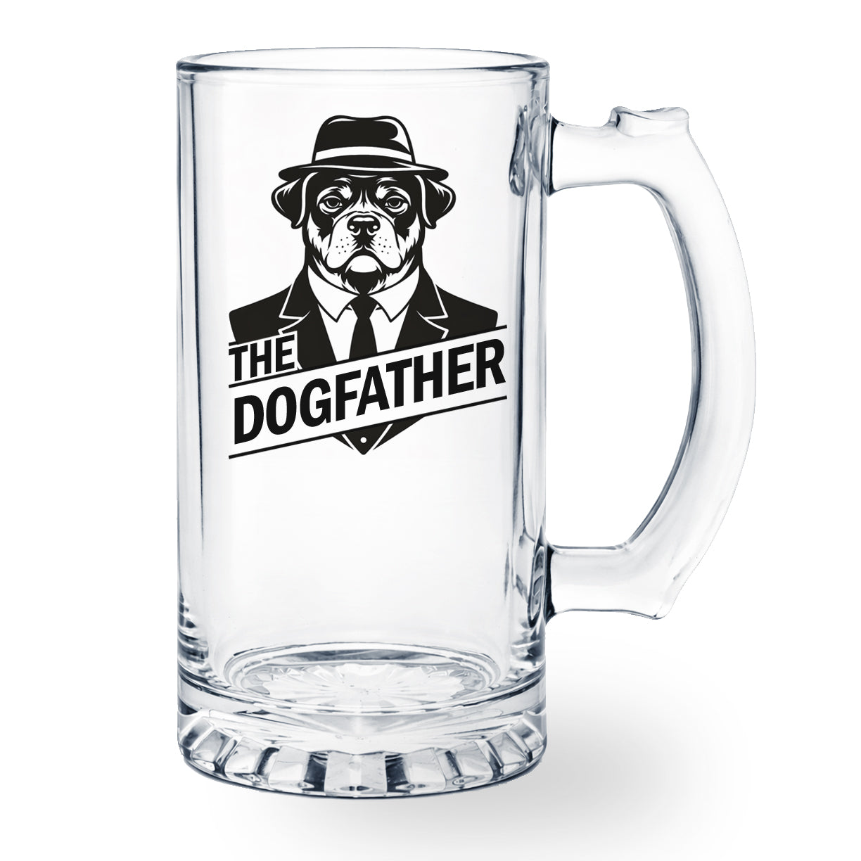 The Dogfather beer glass gift