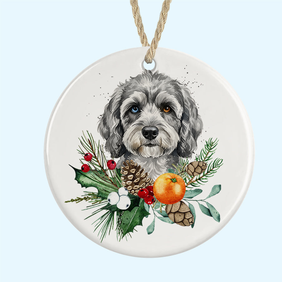 Ceramic Christmas Tree Ornament