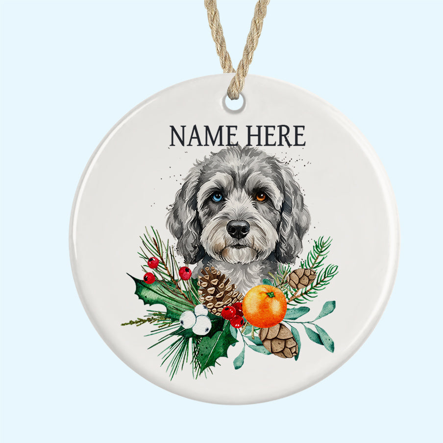 Personalised Ceramic Christmas Tree Ornament