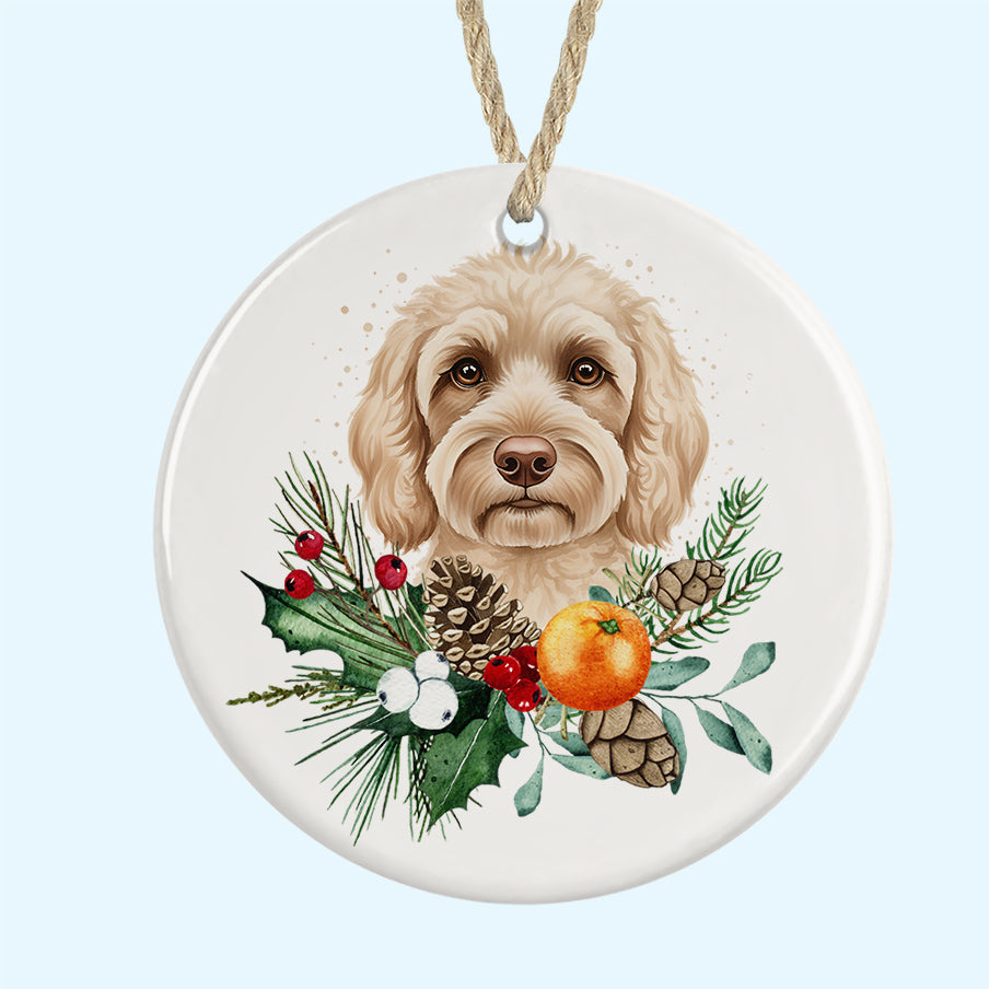 Ceramic Christmas Tree Ornament