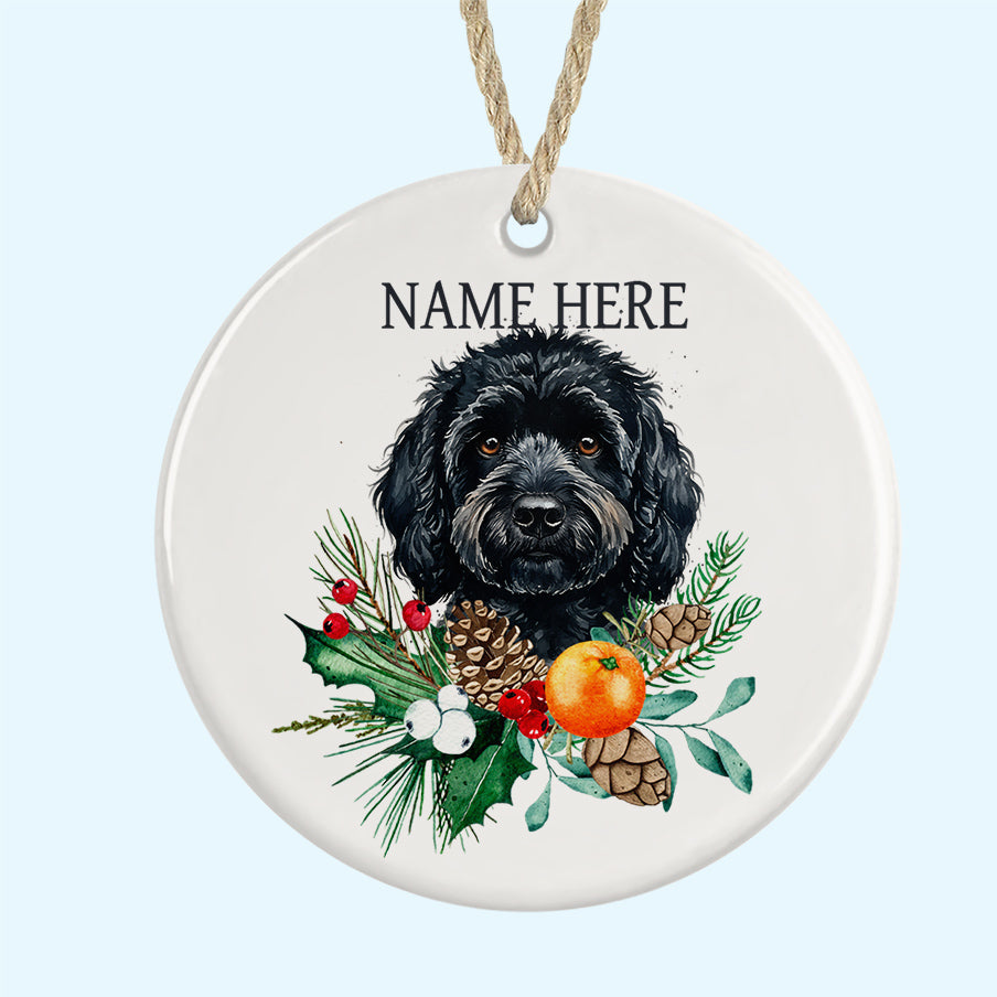 Personalised Ceramic Christmas Tree Ornament