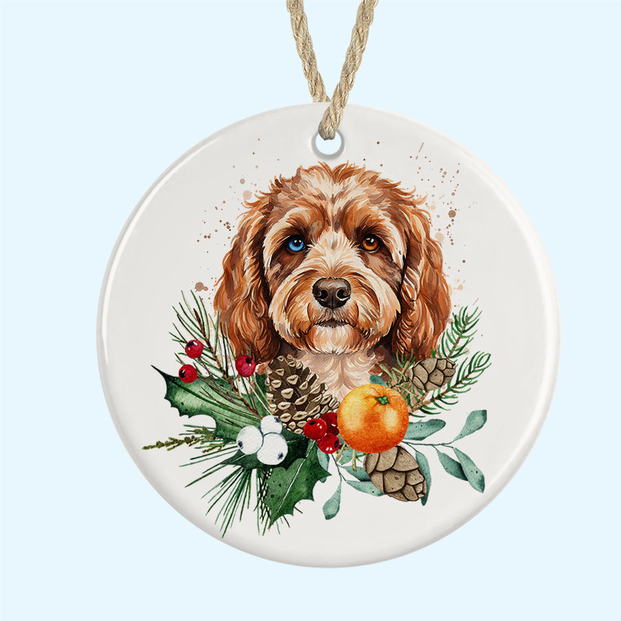 Ceramic Christmas Tree Ornament