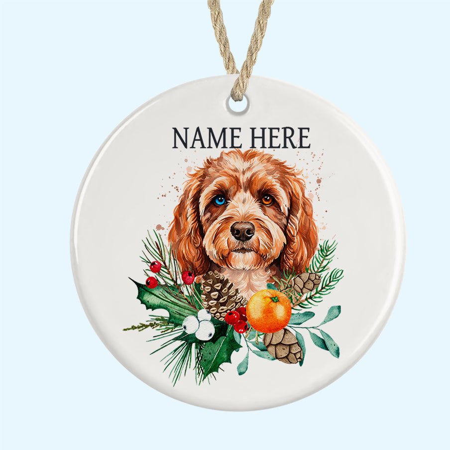 Personalised Ceramic Christmas Tree Ornament