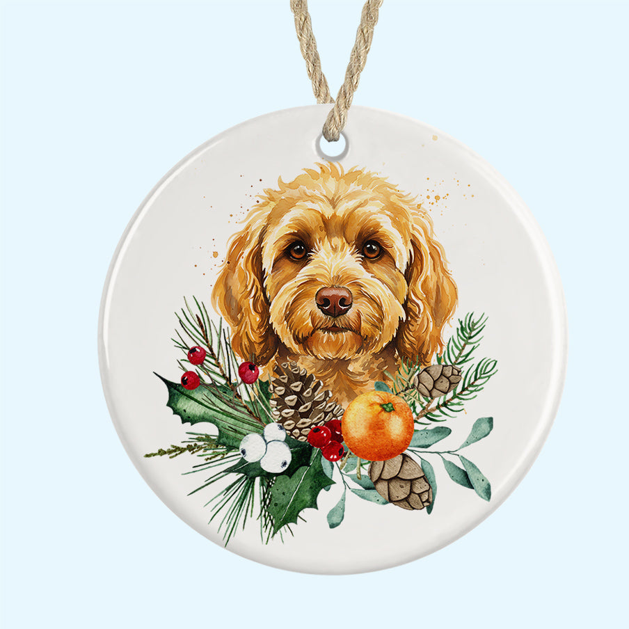 Ceramic Christmas Tree Ornament