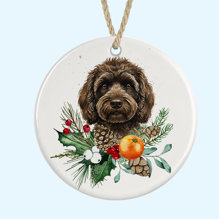 Ceramic Christmas Tree Ornament