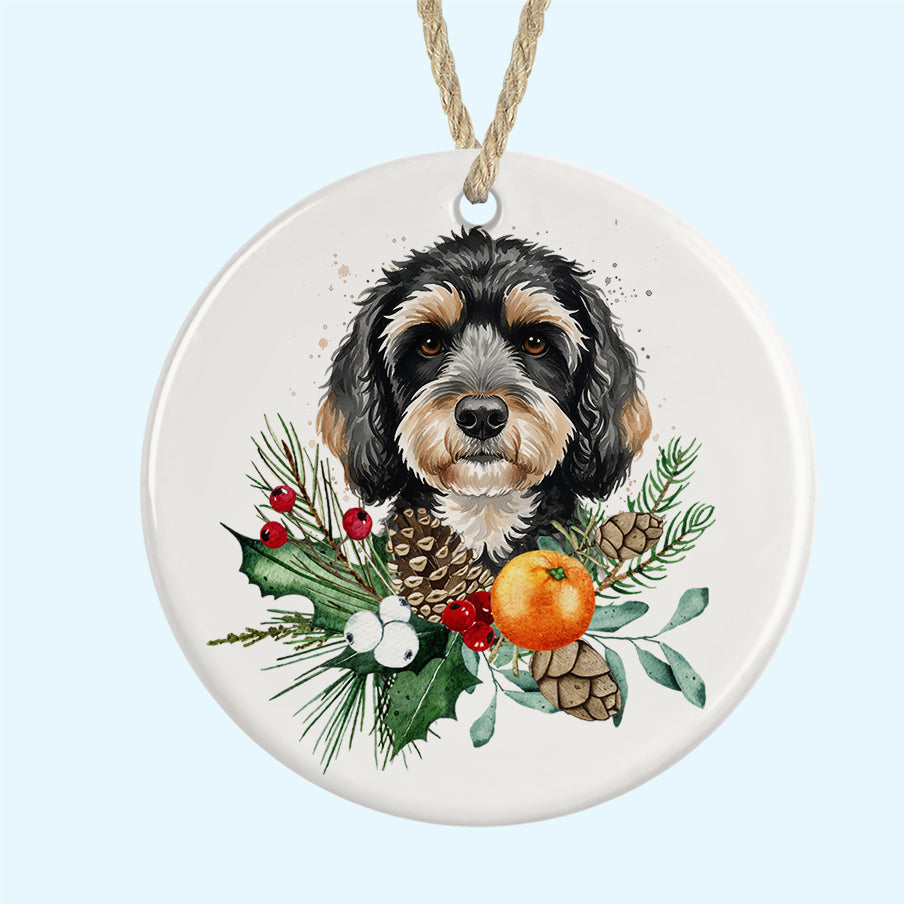 Ceramic Christmas Tree Ornament