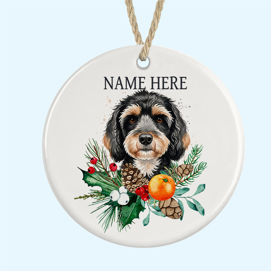 Personalised Ceramic Christmas Tree Ornament