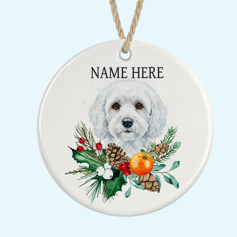 Personalised Ceramic Christmas Tree Ornament