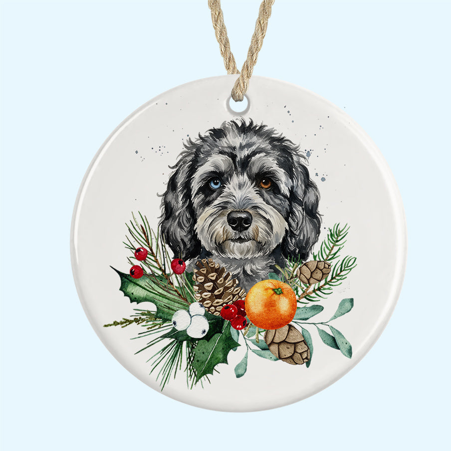 Ceramic Christmas Tree Ornament