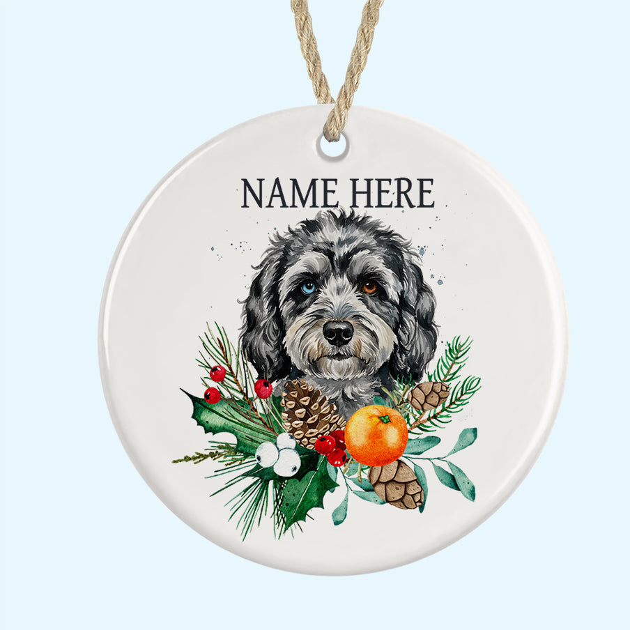 Personalised Ceramic Christmas Tree Ornament