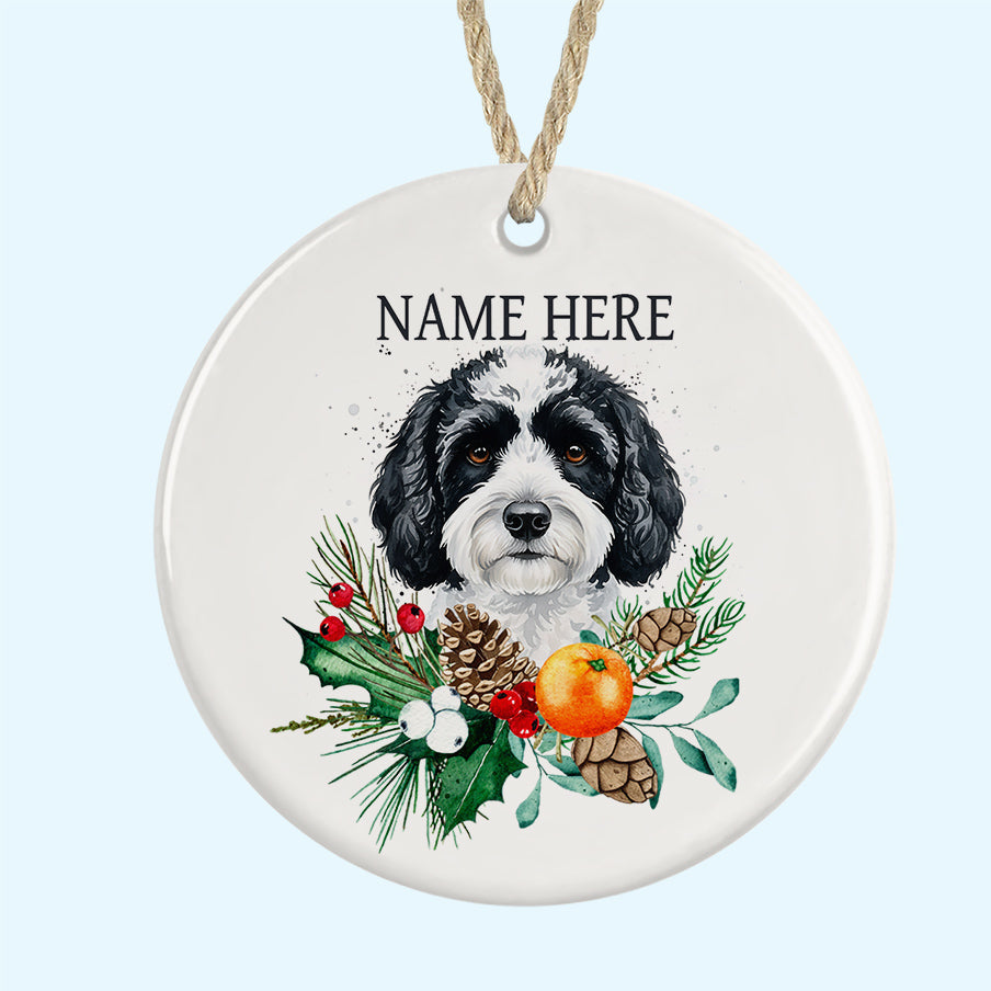 Personalised Ceramic Christmas Tree Ornament