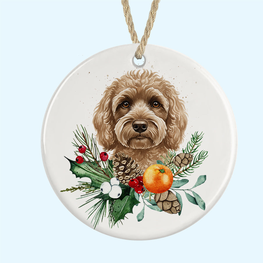 Ceramic Christmas Tree Ornament